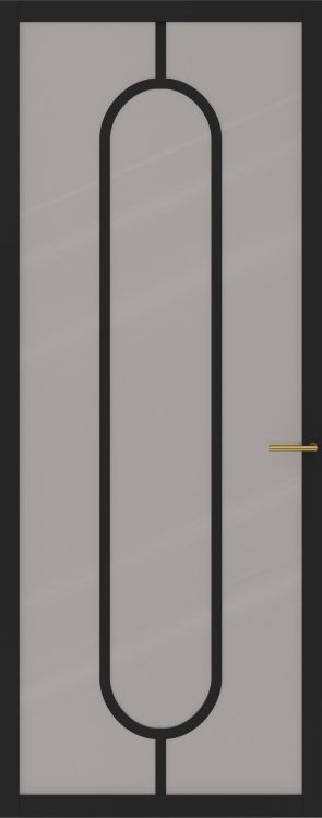 Skantrae Binnendeuren SSL 4519 Rookglas | Stijlvolle binnendeur | Deurengigant.nl