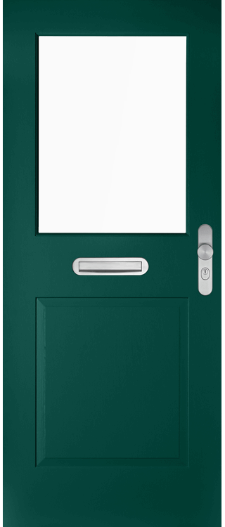 Skantrae Voordeuren SKN 2444 F Iso satinato glas | Massief hardhout | Deurengigant.nl product afbeelding