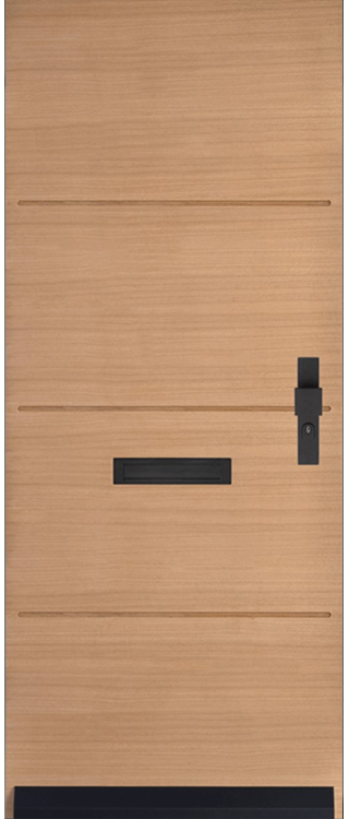 Skantrae Voordeuren SKN 657 EIK | Massief hardhout | Deurengigant.nl product afbeelding