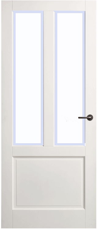 Skantrae Binnendeuren E 040 Satinato facet glas | Stijlvolle binnendeur | Deurengigant.nl product afbeelding