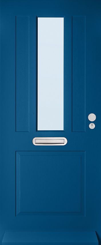 Skantrae Voordeuren SKN 2726 Iso satinato blanke bies glas | Massief hardhout | Deurengigant.nl product afbeelding