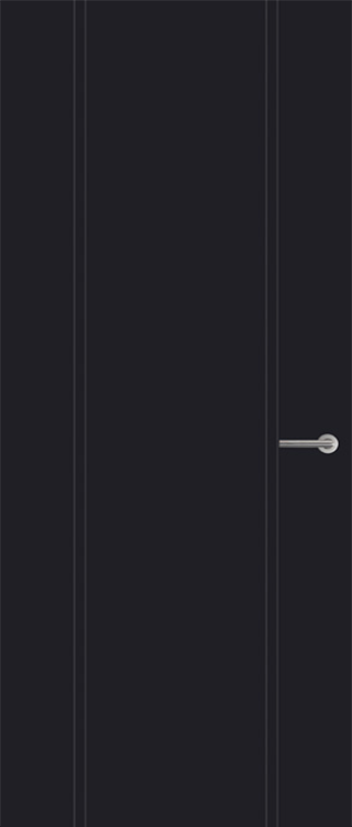 Svedex Binnendeuren NDB957 Zwart | Afgelakt met  Superlak | Deurengigant.nl