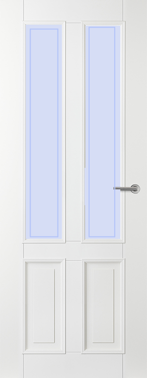 Svedex Binnendeuren Character CA04 Blank facetglas | Afgelakt met Svedex Superlak | Deurengigant.nl product afbeelding