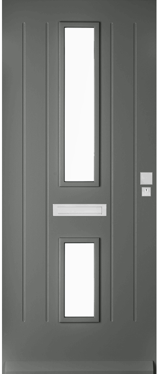 Skantrae Voordeuren SKN 659 Iso satinato glas | Massief hardhout | Deurengigant.nl product afbeelding