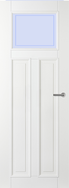 Svedex Binnendeuren Character CA18 Blank facetglas | Afgelakt met Svedex Superlak | Deurengigant.nl product afbeelding