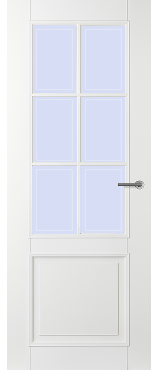 Svedex Binnendeuren Character CA13 Blank facetglas | Afgelakt met Svedex Superlak | Deurengigant.nl product afbeelding