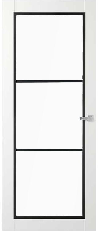 Moodplus Binnendeuren Glasdeur JBG125 Satijn glas | FSC gecertificeerd | Deurengigant.nl product afbeelding