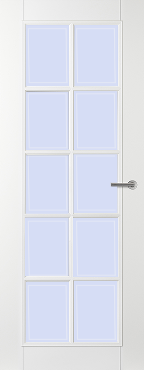 Svedex Binnendeuren Character CA11 Blank facetglas | Afgelakt met Svedex Superlak | Deurengigant.nl product afbeelding