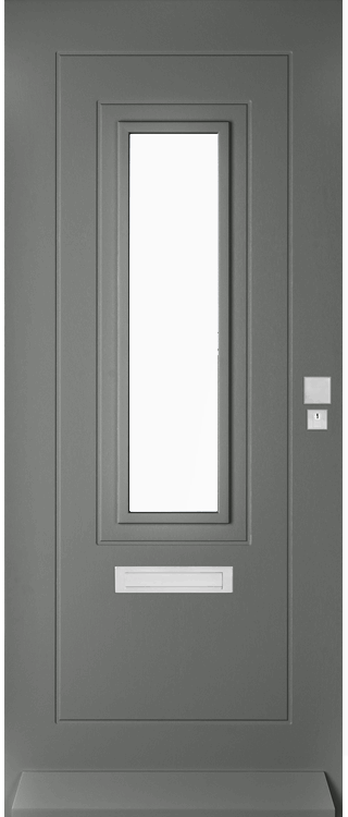 Skantrae Voordeuren SKN 653 Iso satinato glas | Massief hardhout | Deurengigant.nl product afbeelding