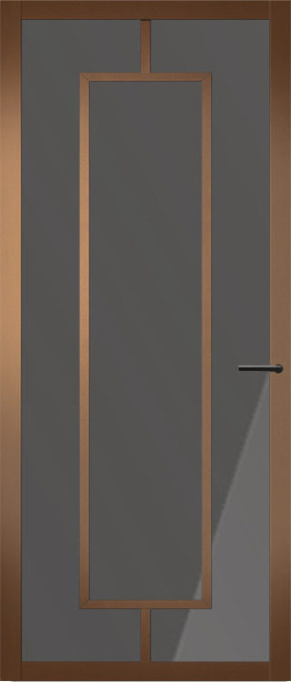 Svedex Binnendeuren NDB908 Metallic Brons Rookglas | Afgelakt met Svedex Superlak | Deurengigant.nl product afbeelding