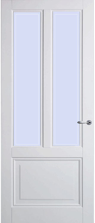 Skantrae Binnendeuren SKS 2240 Blank facet glas | Stijlvolle binnendeur | Deurengigant.nl product afbeelding