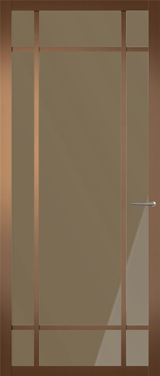 Svedex Binnendeuren NDB907 Metallic Brons Brons glas | Afgelakt met Svedex Superlak | Deurengigant.nl product afbeelding