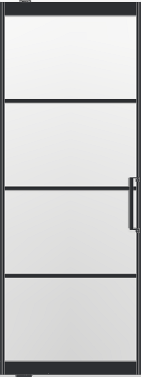 Moodplus Binnendeuren Metalen Taatsdeur Zwart | FSC gecertificeerd | Deurengigant.nl product afbeelding
