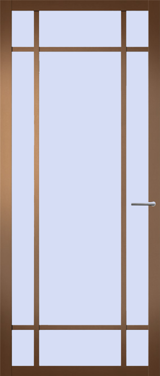 Svedex Binnendeuren NDB907 Metallic Brons | Afgelakt met Svedex Superlak | Deurengigant.nl product afbeelding