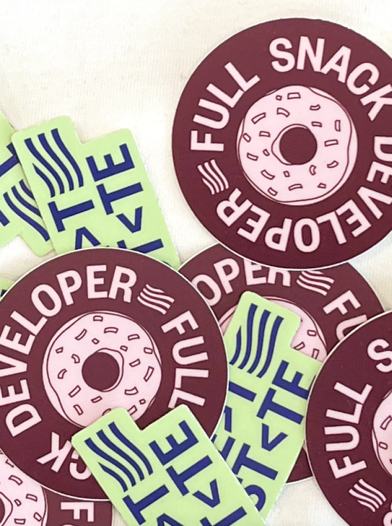 Image of Great State branded stickers 