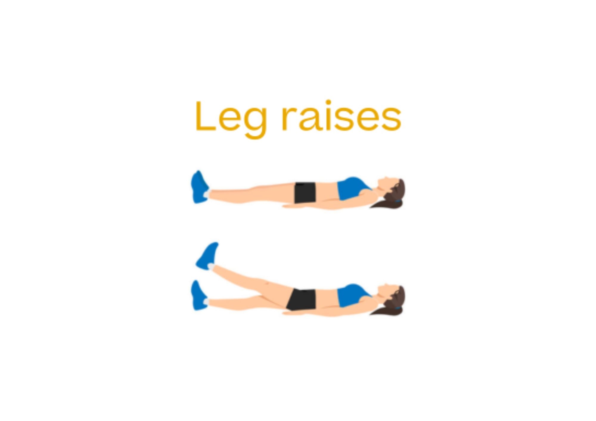 Step by step how to do leg raises