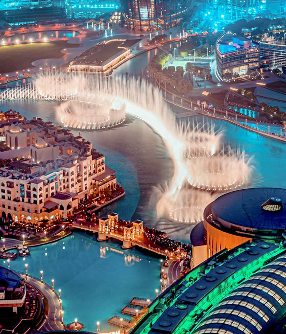 The Dubai Mall & Dubai Fountain image
