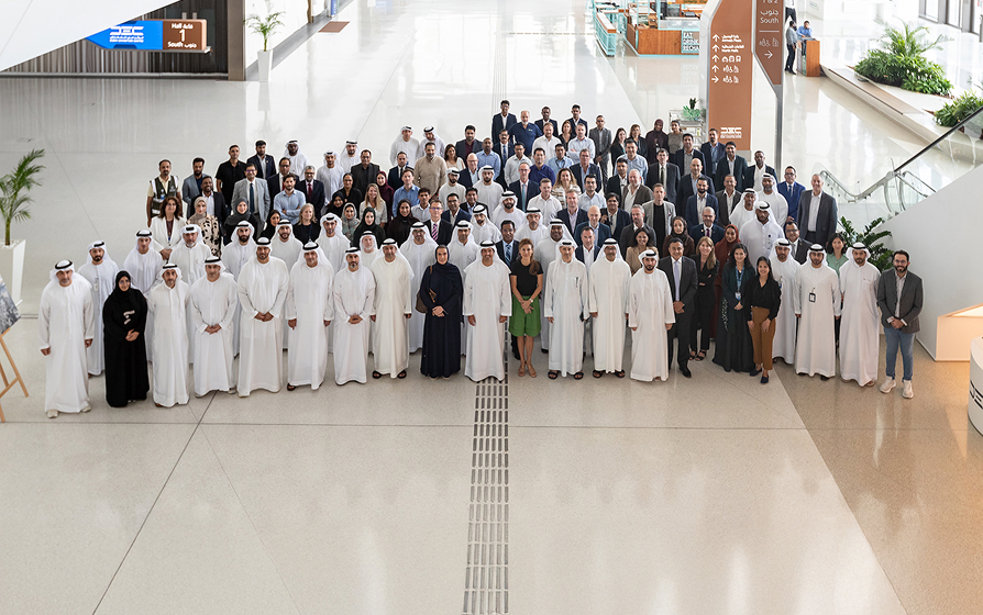 HE Helal Almarri Reviews Dubai Exhibition Centre's Progress