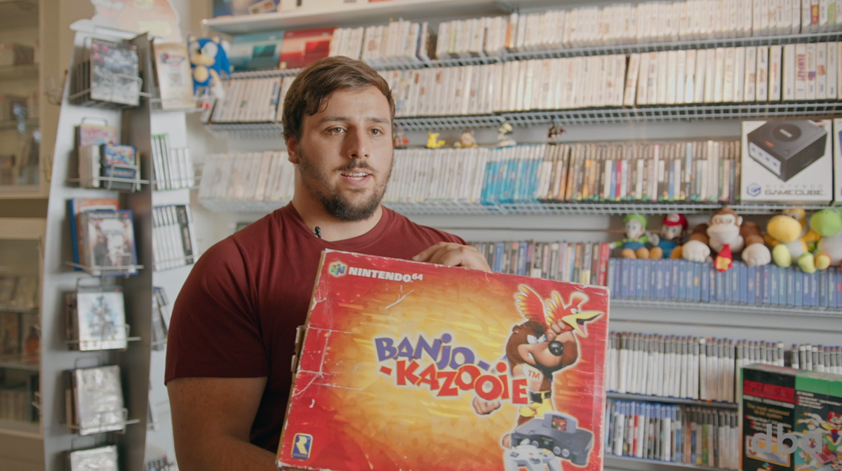 Et af Daniels yndlingsspil til PS2 er Banjo Kazooie.