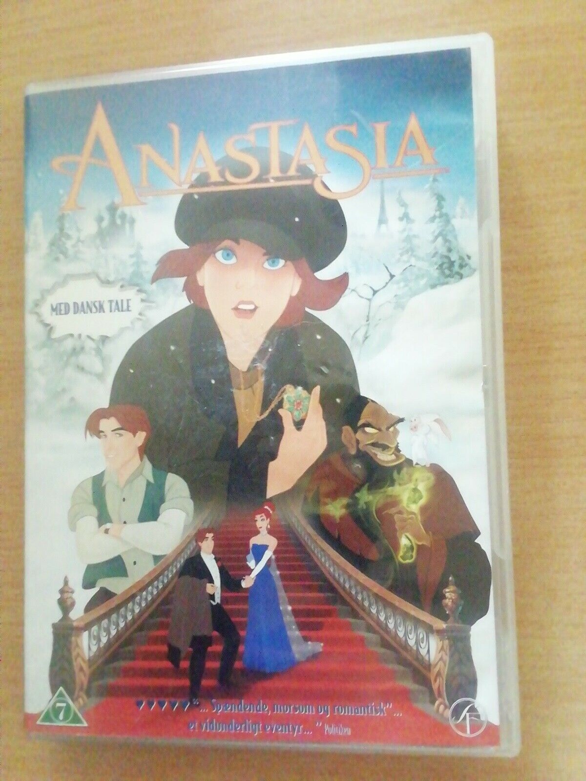 Thomas fra Horsens sælger mange børnefilm fra 90'erne, blandt andet 'Anastasia' som du kan købe for 30 kroner.