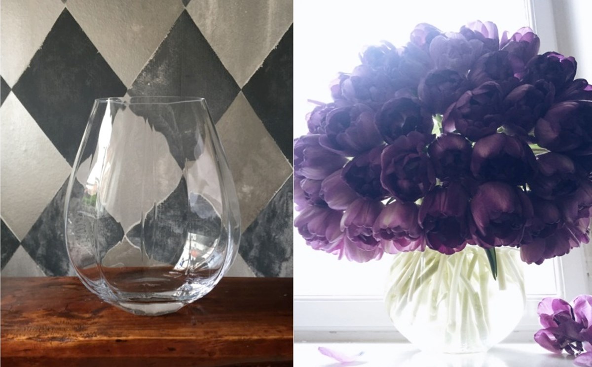Julie Wettergrens favoritvase er denne Georg Jensen-vase.