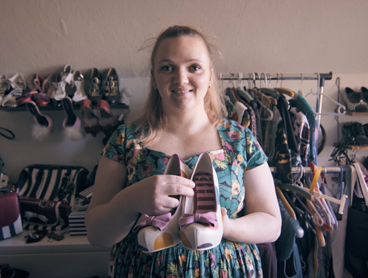 VIDEO: Lea har et helt værelse fyldt med Lola Ramona-sko