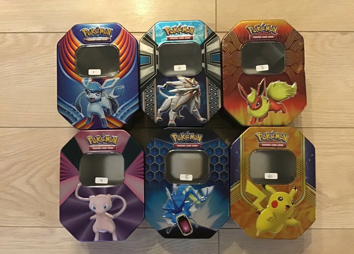 Githa har disse Pokémon-bokse i tin til salg lige nu på DBA. Hun sælger dem for 35 kroner stykket, og vil du hente dem på dørtrinnet, skal du til Ringsted.