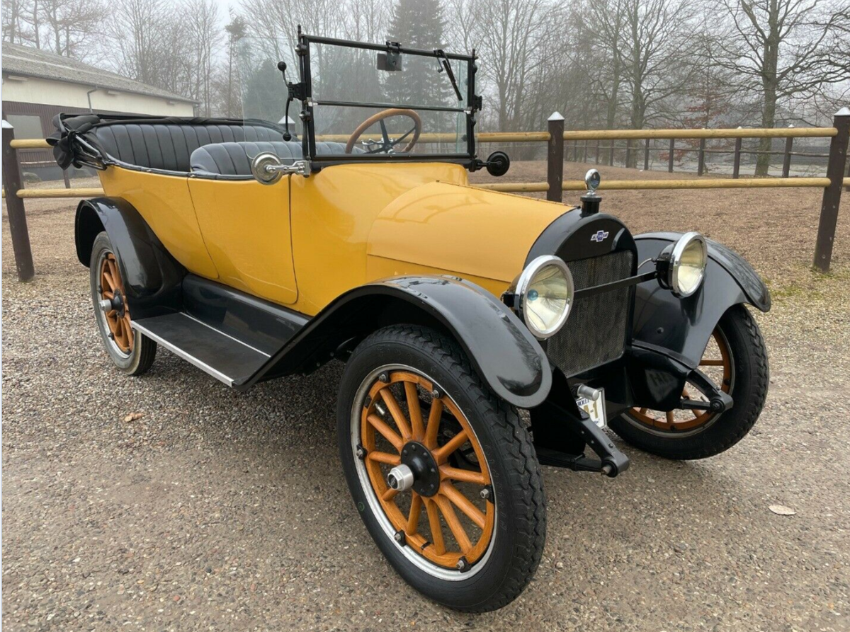 Køb denne Chevrolet Baby Grand Touring for 179.800 kroner og føl dig som kongen af 1920'erne!
