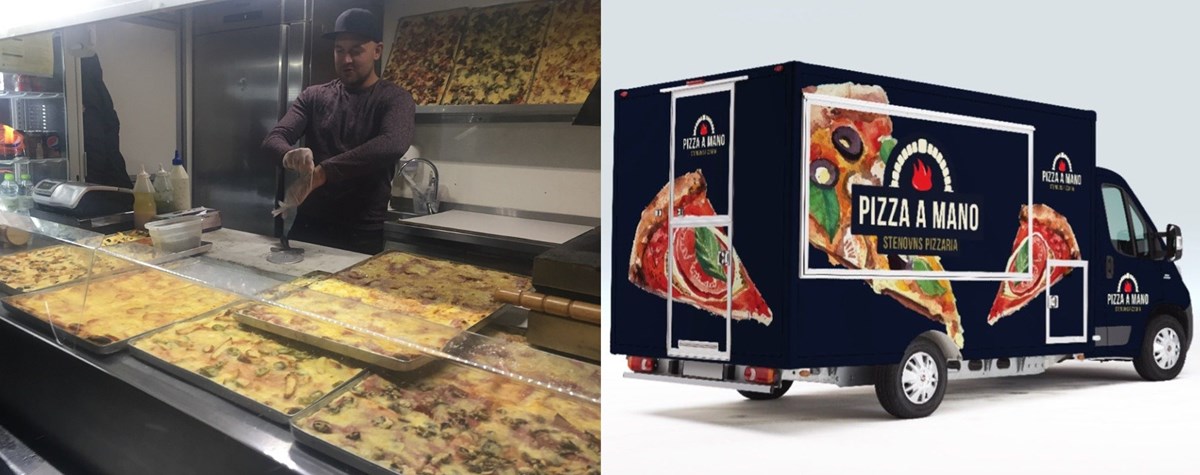 Din egen pizza Food Truck med alt inventar? Kør lige derhen, du selv vil og driv forretning derfra. Hvem elsker ikke en god pizza? Det må være et af de job, der gør kunder glade