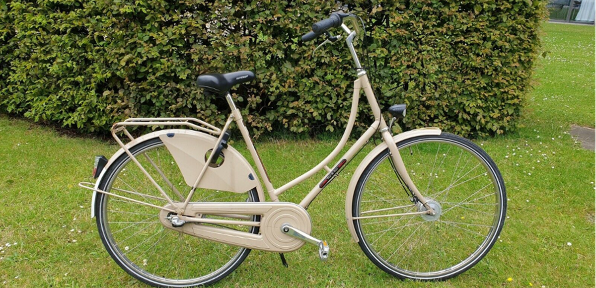 Du kan for 3.500 blive den nye ejer af denne damecykel, som Emanuel fra København sælger.