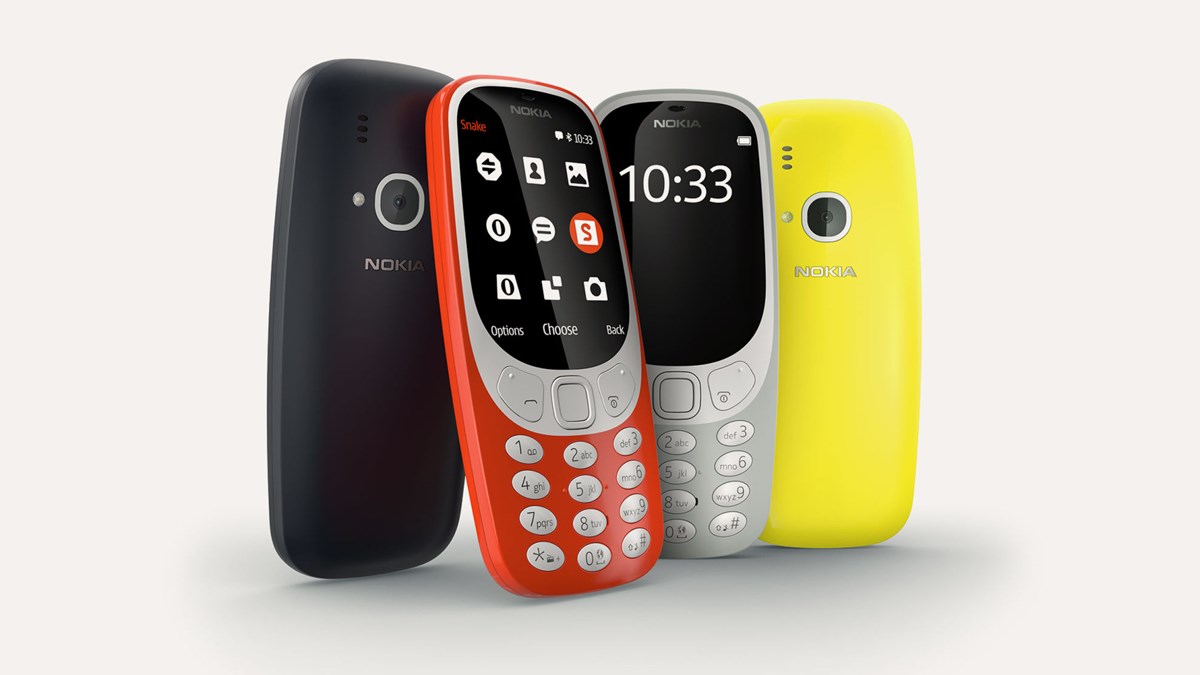 Sådan ser Nokia 3310 ud i dag