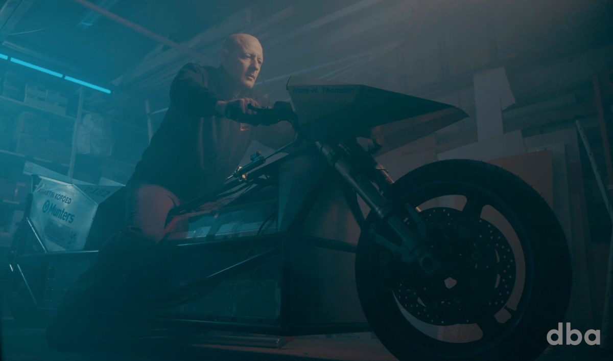 Verdens hurtigste motorcykel er bygget af Hans-Henrik - her