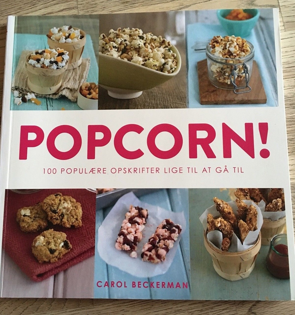 Carol Beckerman har lavet en bog med inspiration til, hvordan du kan peppe popcorn op, og den bog håber Henrik fra Ørnhøj at få 75 kroner for på DBA