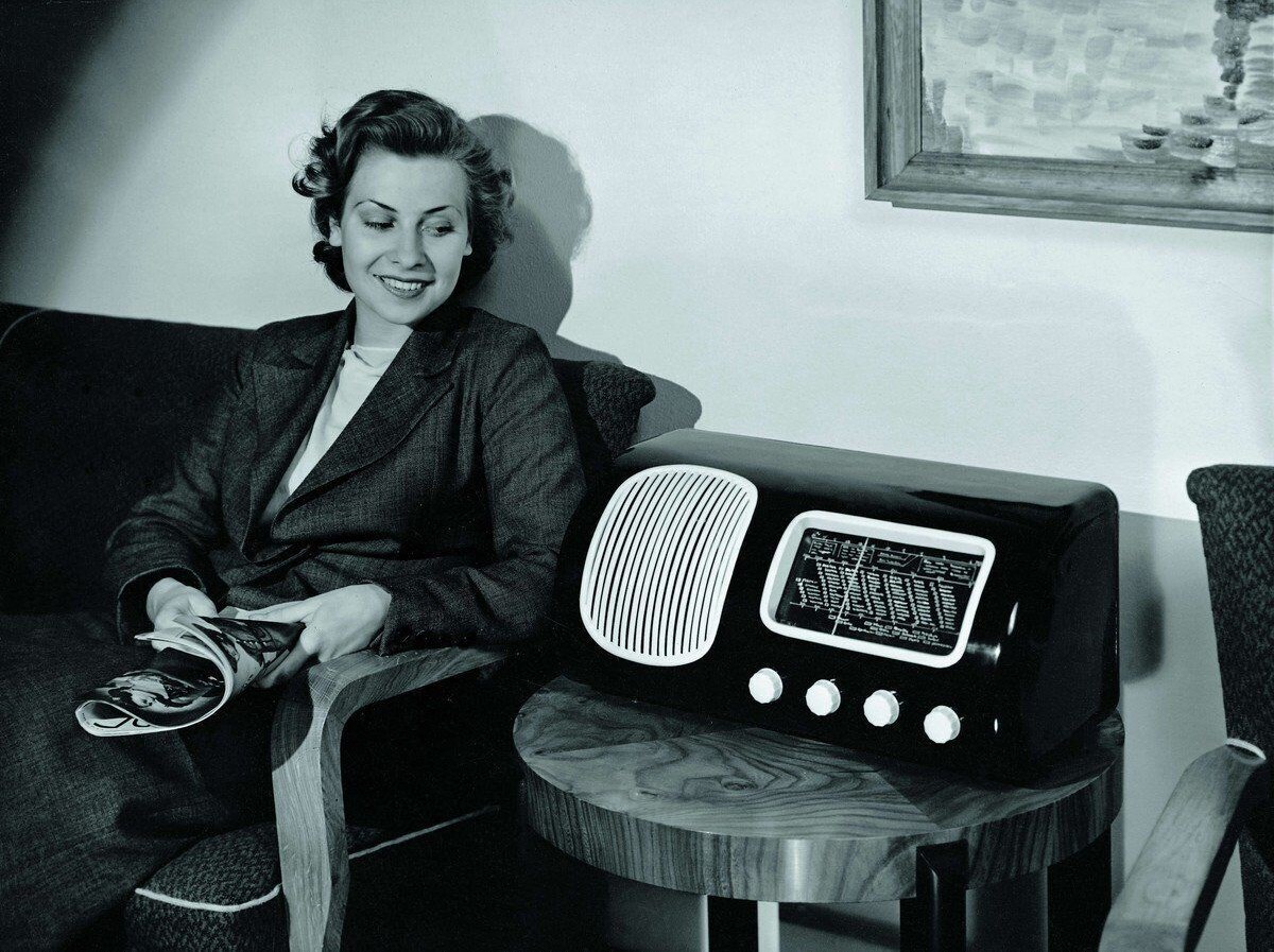 Gamle radioer havde en helt bestemt æstetik i 40’erne og 50’erne