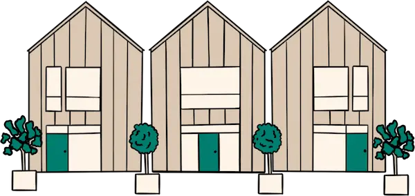 Row Of Houses
