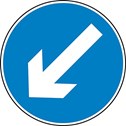 Mandatory keep left