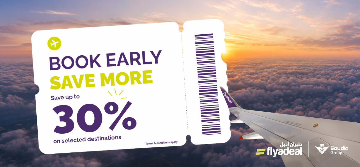 flyadeal Book Early Save More Campaign