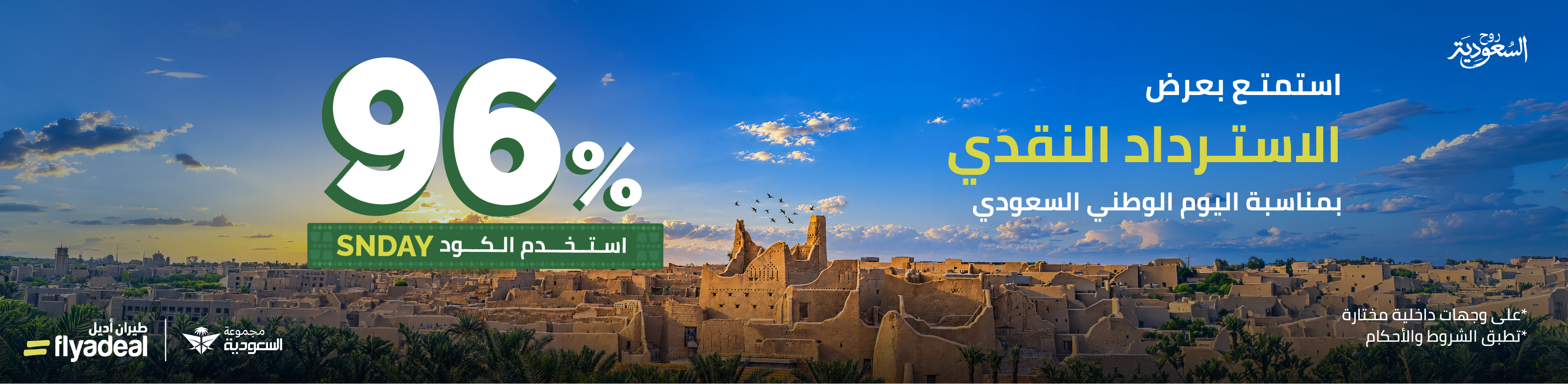 عرض اليوم الوطني من طيران أديل