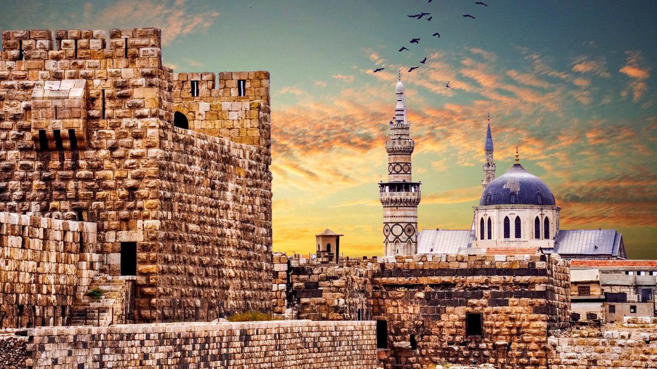 دمشق مع flyadeal