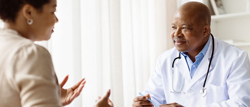 médico com paciente