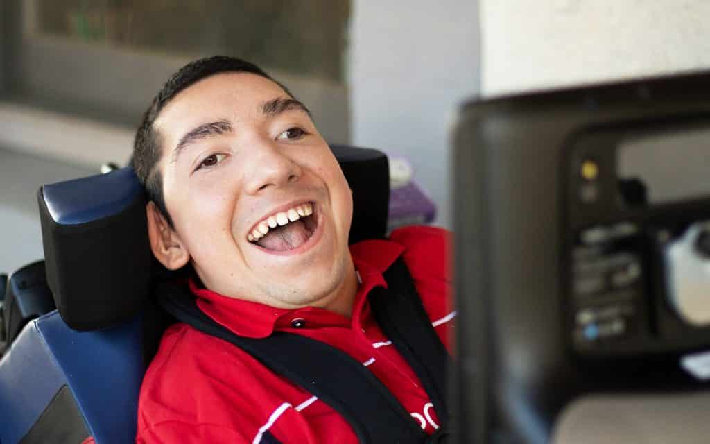 Eye-gaze technology sharpens Christopher’s focus on life