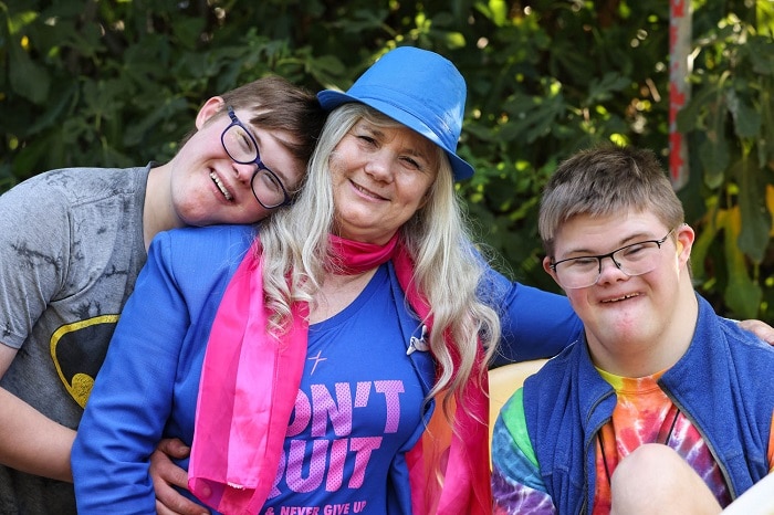 Proud Mum Sheryl celebrates her sons’ successes