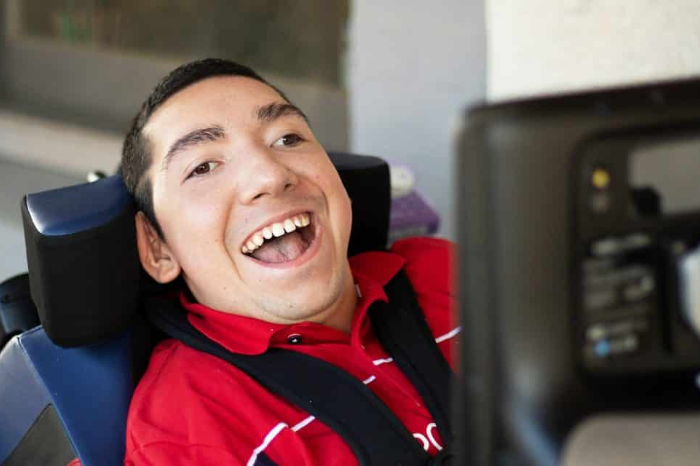 Eye-gaze technology sharpens Christopher’s focus on life