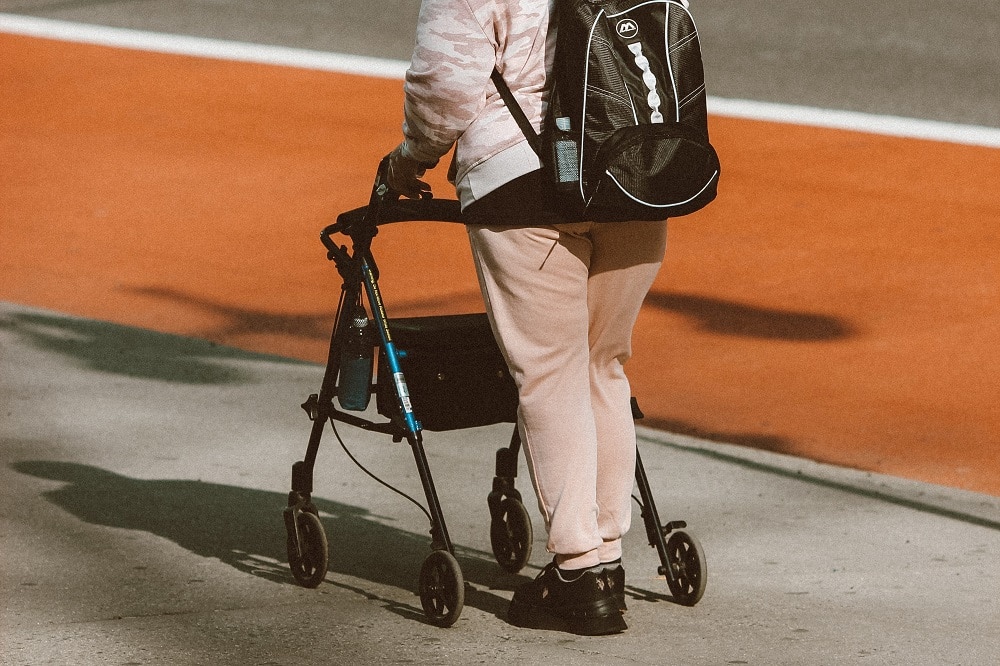 Benefits of a rollator vs a standard walker