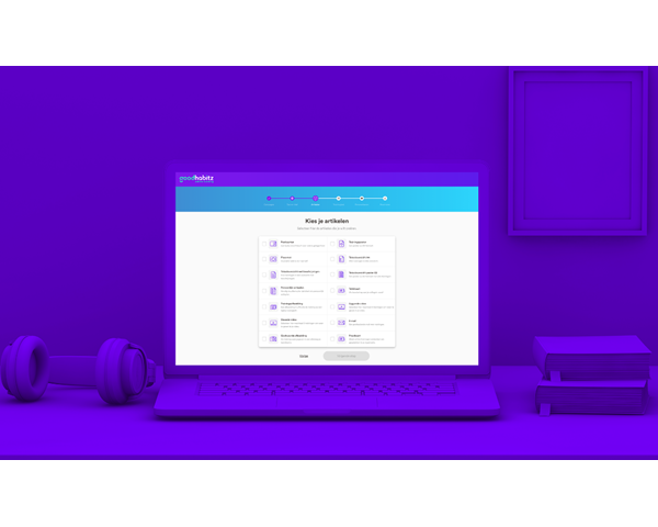 Macbook with Promo Studio