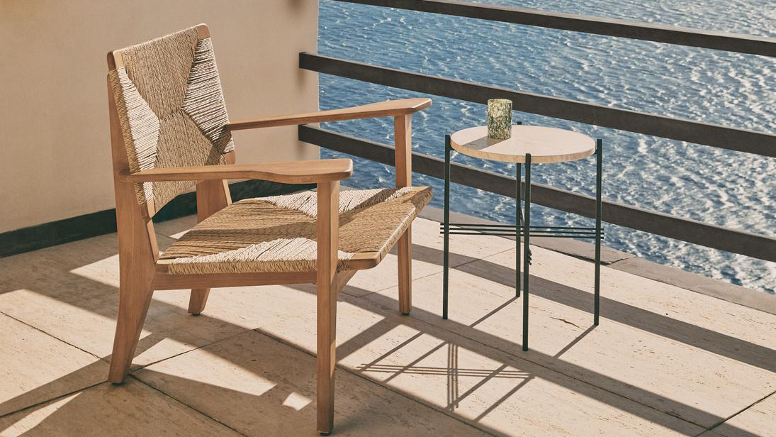 GUBI F-Chair Outdoor, Lounge Chair