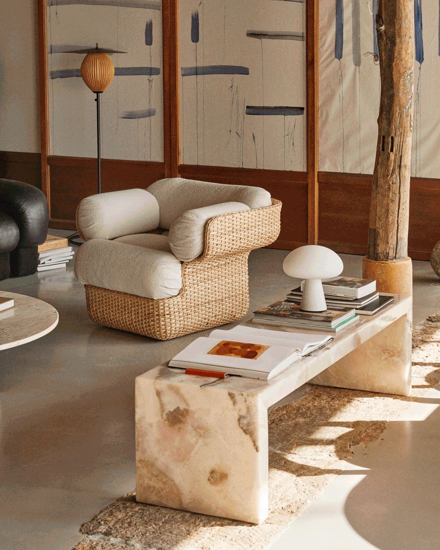 Pedrera Coffee Table Collection by Barba Corsini
