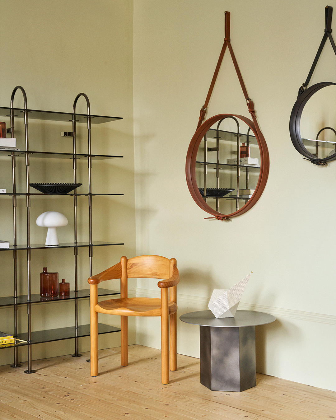 GUBI Adnet Wall Mirror, Circular