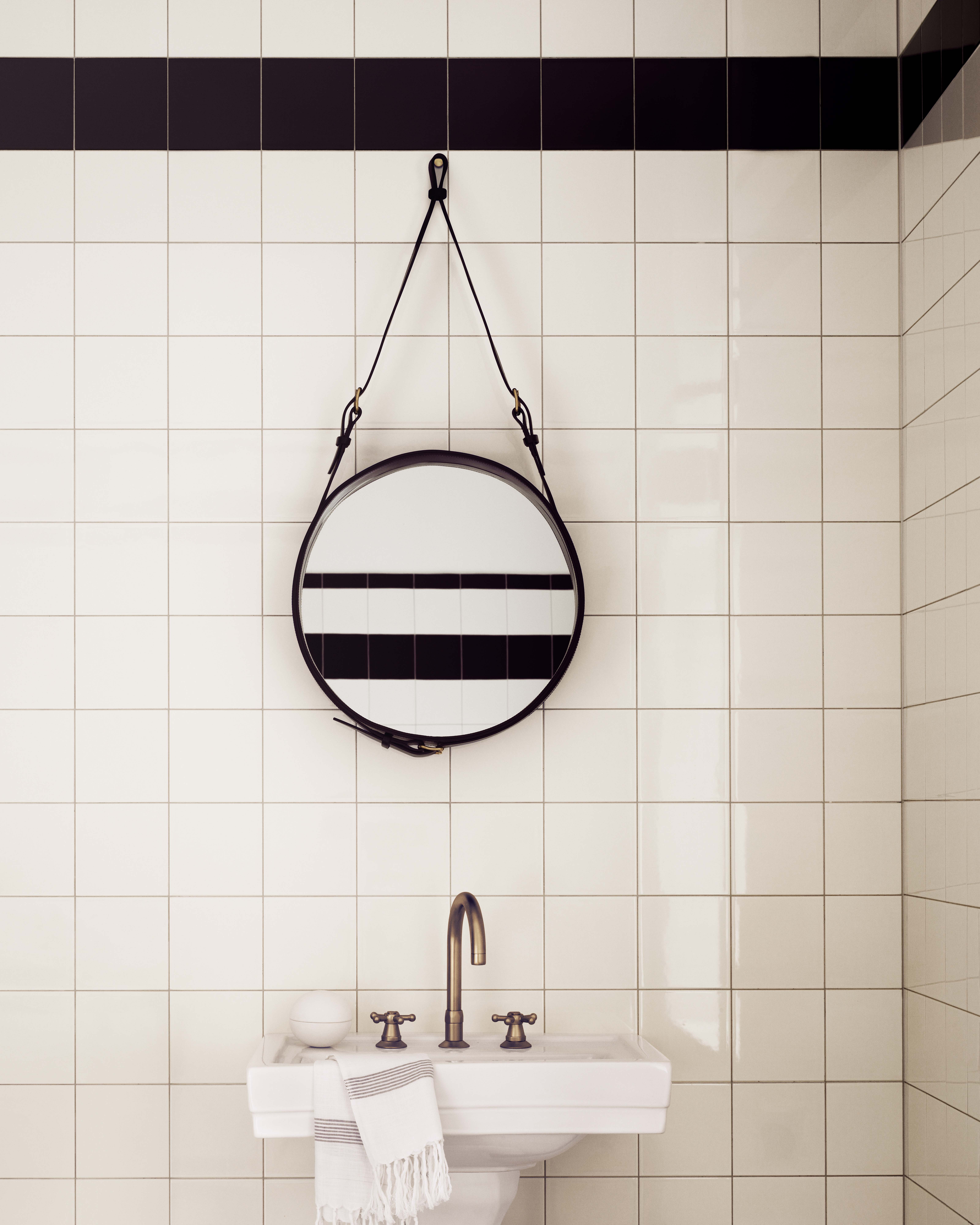 GUBI Adnet Wall Mirror, Circular