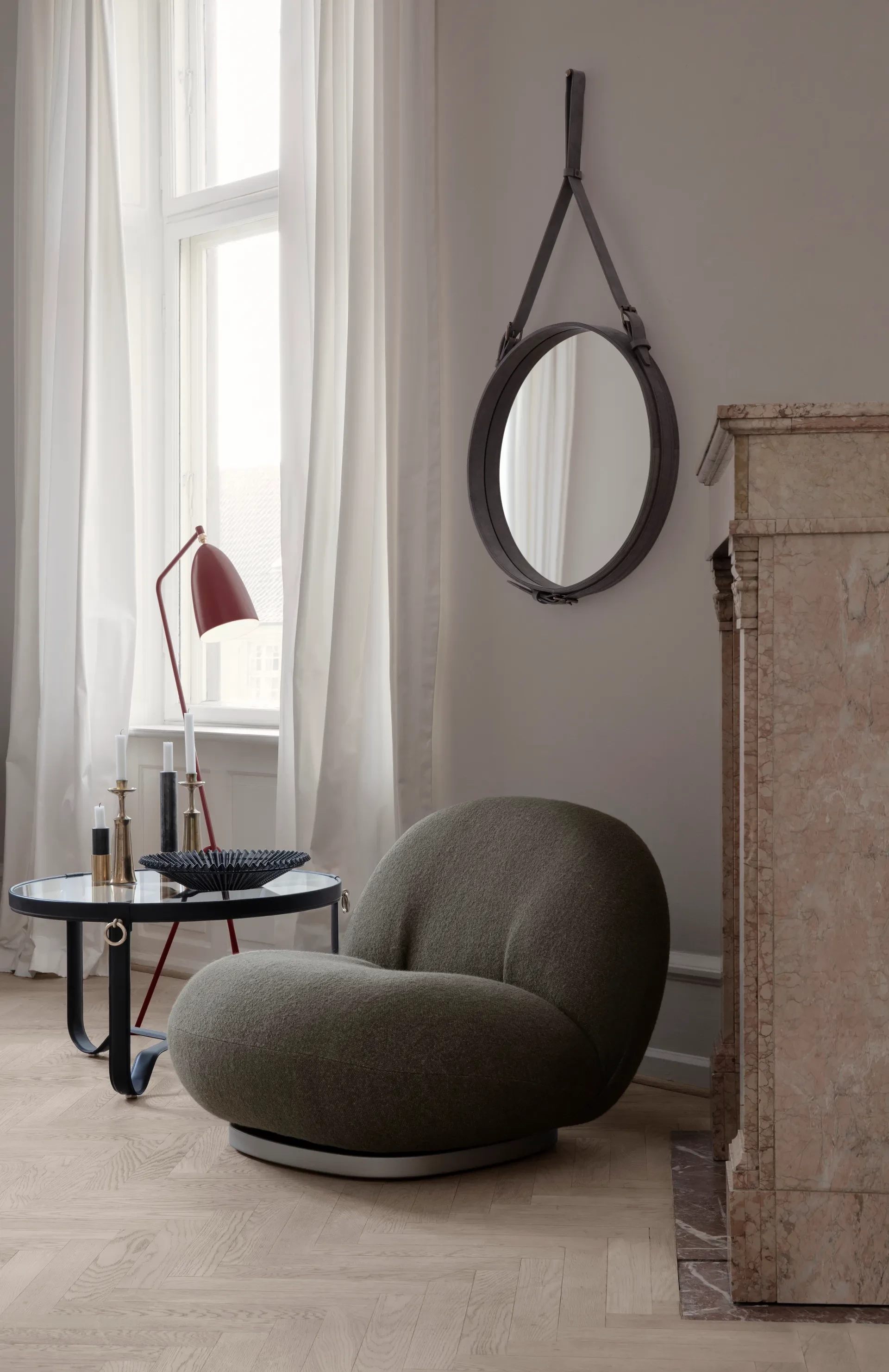 GUBI Adnet Coffee Table, Circular